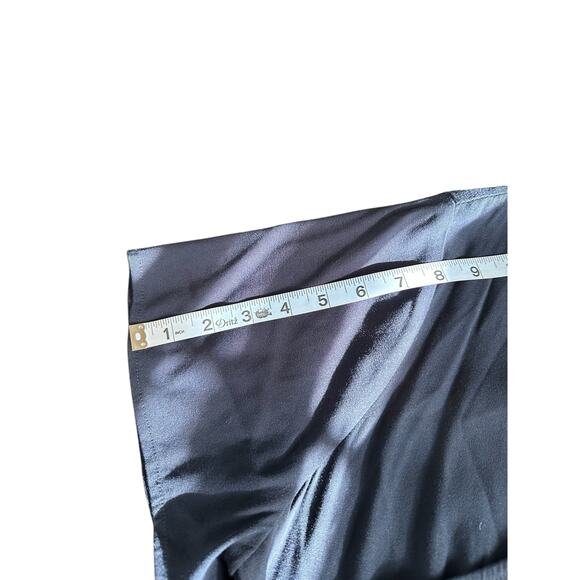 Universal Standard Navy Blue Work Office Faux Wrap Short Sleeve Dress Size 14-16 - Picture 11 of 12